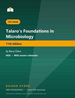 Talaro’s Foundations in Microbiology 11th Edition - Guider Store