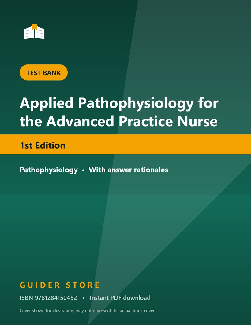 Applied Pathophysiology for the Advanced Practice Nurse 1st Edition - Guider Store