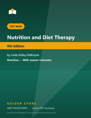 Nutrition and Diet Therapy 9th Edition - Guider Store