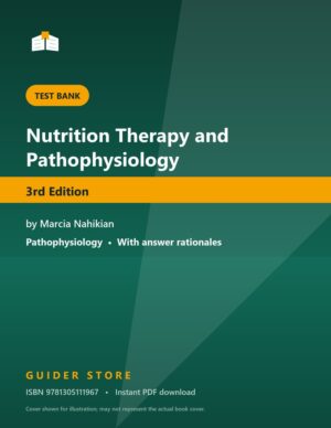 Nutrition Therapy and Pathophysiology 3rd Edition - Guider Store