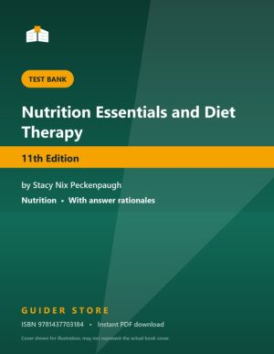 Nutrition Essentials and Diet Therapy 11th Edition - Guider Store