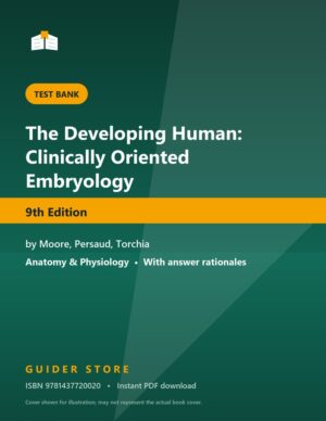 The Developing Human: Clinically Oriented Embryology 9th Edition - Guider Store