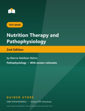 Nutrition Therapy and Pathophysiology 2nd Edition - Guider Store