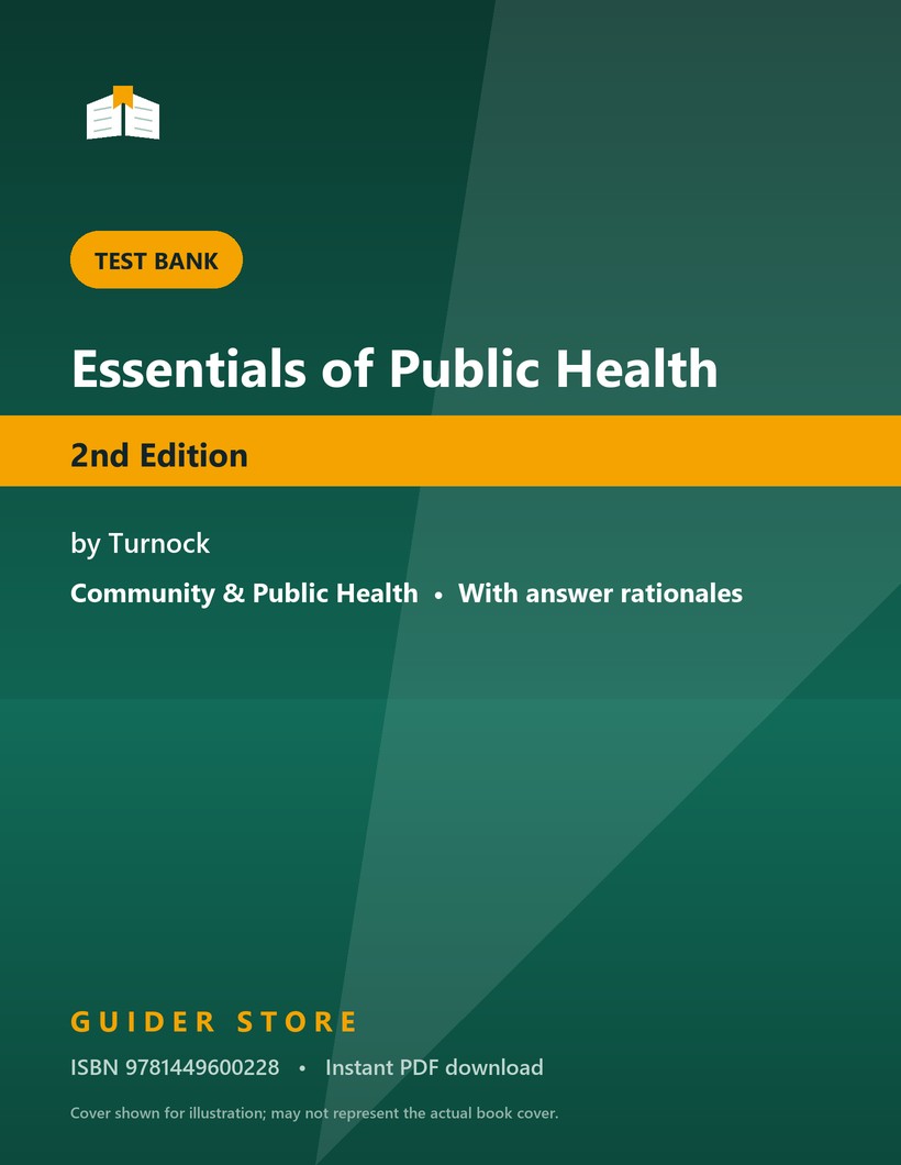 Essentials of Public Health 2nd Edition - Guider Store