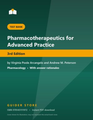 Pharmacotherapeutics for Advanced Practice 3rd Edition - Guider Store