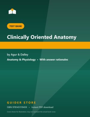 Clinically Oriented Anatomy - Guider Store