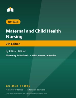 Maternal and Child Health Nursing 7th Edition - Guider Store
