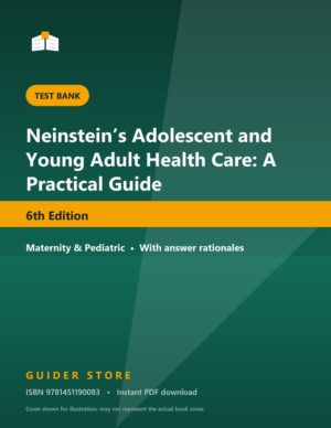 Neinstein’s Adolescent and Young Adult Health Care: A Practical Guide 6th Edition - Guider Store