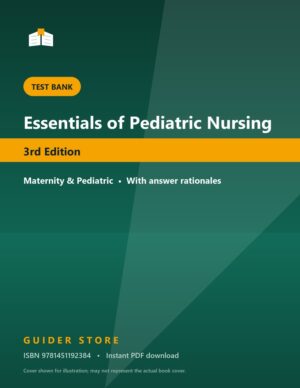 Essentials of Pediatric Nursing 3rd Edition - Guider Store