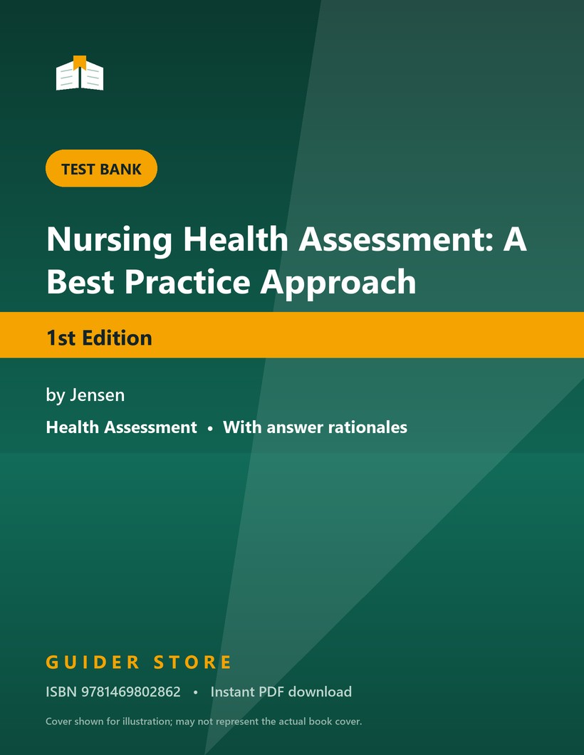 Nursing Health Assessment: A Best Practice Approach 1st Edition - Guider Store