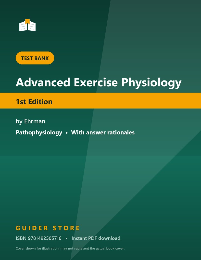 Advanced Exercise Physiology 1st Edition - Guider Store