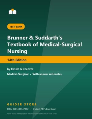 Brunner & Suddarth’s Textbook of Medical-Surgical Nursing 14th Edition - Guider Store