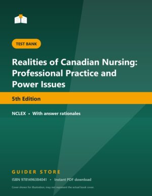 Realities of Canadian Nursing: Professional Practice and Power Issues 5th Edition - Guider Store