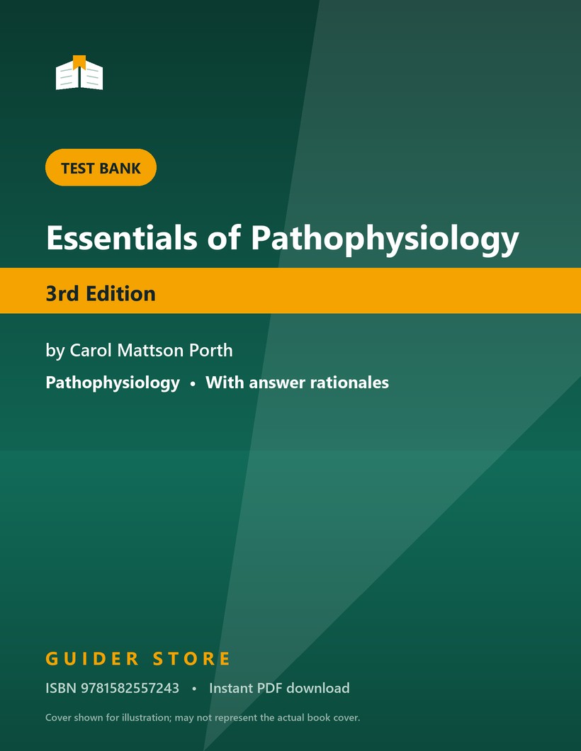 Essentials of Pathophysiology 3rd Edition - Guider Store