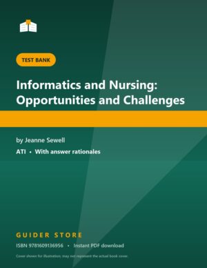 Informatics and Nursing: Opportunities and Challenges - Guider Store