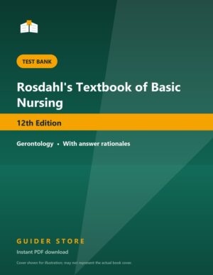 Rosdahl's Textbook of Basic Nursing 12th Edition - Guider Store