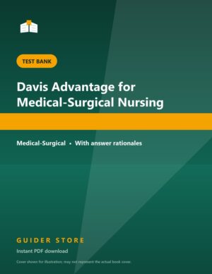Davis Advantage for Medical-Surgical Nursing - Guider Store