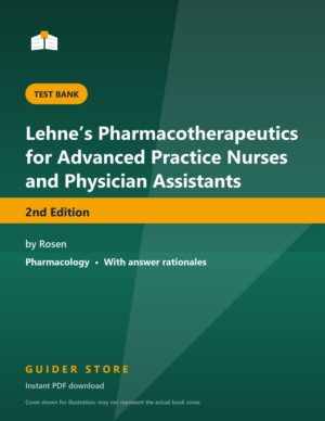 Lehne’s Pharmacotherapeutics for Advanced Practice Nurses and Physician Assistants 2nd Edition - Guider Store