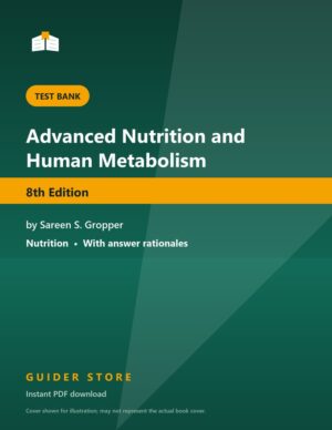 Advanced Nutrition and Human Metabolism 8th Edition - Guider Store