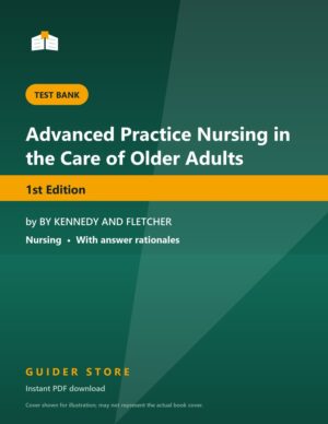 Advanced Practice Nursing in the Care of Older Adults 1st Edition - Guider Store