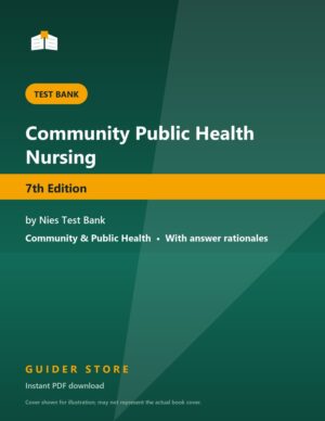 Community Public Health Nursing 7th Edition - Guider Store