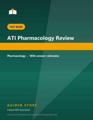 ATI Pharmacology Review - Guider Store