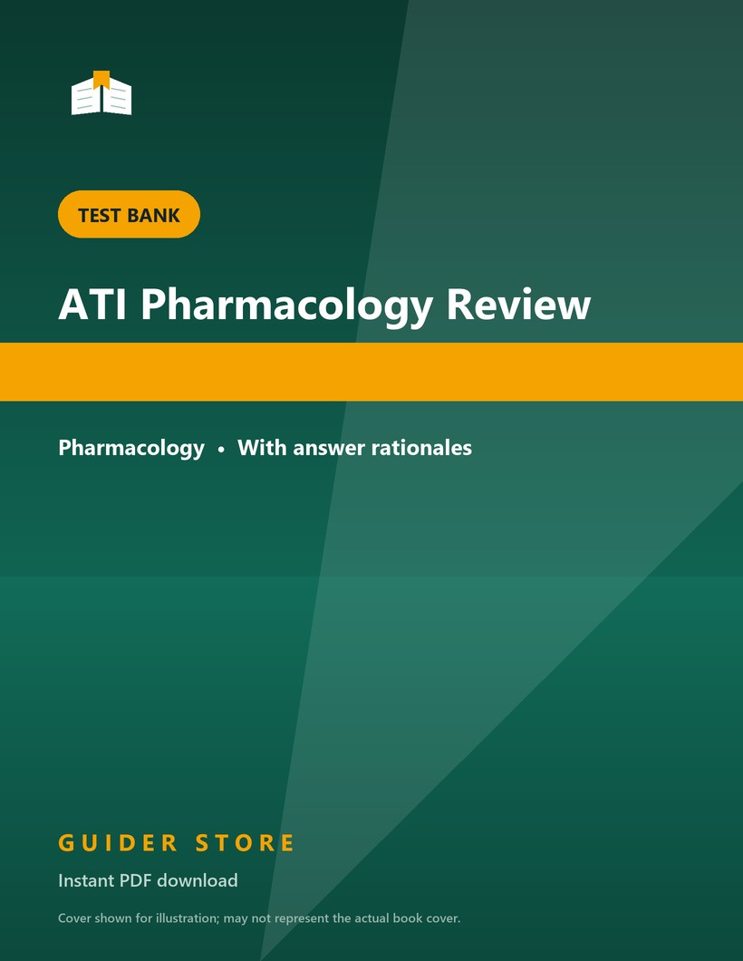 ATI Pharmacology Review - Guider Store